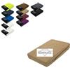 EXKLUSIV HEIMTEXTIL Lenzuolo con angoli in spugna di alta qualità, 90-100 x 200 cm, colore: sabbia