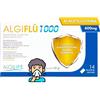 ALGILIFE ALGIFLU 1000 Integratore per Raffreddore, Influenza, Tosse e Sinusite a base di NAC N-Acetil-Cisteina (14 Bustine) arricchito con Shitake, Echinacea e Vitamina B6, B2, B1 per Difese Immunitarie