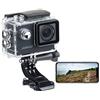Somikon Action camera - Azione telecamera: Action cam 4K entry-level, WiFi Full HD (60 fps) con custodia subacquea (motociclo telecamera, Autocam 4K, videocamera)