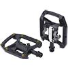 BBB - Pedali per bicicletta MTB DualChoice, 90 x 100 mm, colore: Nero opaco