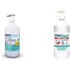 Fimodent Collutorio Antiplacca Quotidiano - Clorexidina 0,05% e Fluoro - 1000mL & Collutorio - Clorexidina 0.20% con SPDD e gradevole gusto menta - 1000mL con dispenser.