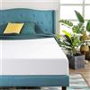 ZINUS Materasso singolo in memory foam, 90 x 190 cm, altezza 20 cm, rigidità media, delicato sulla pelle, ortopedico, in schiuma confortevole, colore: tè verde, progettato nel Regno Unito