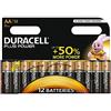 Duracell AA Batterie, confezione da 12