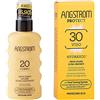 Angstrom Protect Latte Solare in Formato Spray, Protezione Solare Corpo 20+ & Protect Crema Solare Viso SPF 30, Stimola la Produzione di Melanina con il Total Tanning System