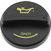 Create idea Tappo di riempimento olio motore auto 2651026620 2651026600 2651026610 compatibile con Santa Fe Tucson Veloster Getz i10 i20 i30 i40 i800 iLoad H350 nero