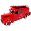 OPO 10 Fire Truck 1/43 Compatibile con Ford F798T Fin TUBINCENDIE SDI Haut-Rhin (Ixo P09)