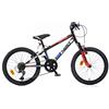 Dino Bikes 420 US serie MTB bicicletta 20 con cavallo, freni V-brake e forcella con sospensione per ragazzi da 8 a 10 anni