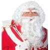 W WIDMANN MILANO Party Fashion - L1519 - Parrucca di lusso da Babbo Natale, grigia, con barba e baffi, sopracciglia, Babbo Natale, Natale, carnevale, festa a tema