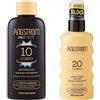 Angstrom Protect Latte Solare Ultra Idratante, Protezione Solare 10+ & Protect Latte Solare in Formato Spray, Protezione Solare Corpo 20+ con Azione Idratante e Duratura