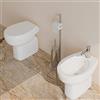 MarinelliGroup Sanitari bagno a terra Bidet e Vaso WC in ceramica con sedile coprivaso softclose Venezia