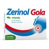 ZENTIVA ITALIA RX Zerinol Gola Menta 18 Pastiglie Senza Zucchero 20mg - Sollievo per Raffreddore e Mal di Gola