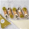 Sicilyaddict Kit cannoli con ricotta e crema di pistacchio