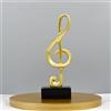 Bakiauli Nota Musicale Statua, Musica Note Decor Scultura Musicale Statuetta, Scultura Moderna Simbolo Ornamenti in Resina Decorazione per Soggiorno Ufficio Regali Souvenir