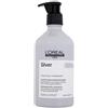 L'Oréal Professionnel Silver Professional Shampoo 500 ml shampoo per il recupero dei capelli bianchi e grigi per donna