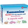XAMAMINA MAL DI VIAGGIO Bambini 25 mg capsule molli 6 pz Capsule