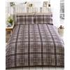 Rapport Home St Andrews-Set Copripiumino in Flanella - Naturale - Matrimoniale, Cotone, Doppio