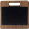 SECURIT Porta menU' Chopping Board in legno con anelli 32,7x30cm Securit
