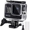 REDTRON Custodia Protettiva Impermeabile per GoPro Hero 8, 60m Custodia Subacque Accessori Include Supporti Viti e 12 Inserti Antiappannamento per GoPro Hero 8 Black Fotocamera Digitale 2019