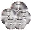 SONICAKE Set Piatti Basso Volume 14 HiHat+16 Crash+18 Crash+20 Set Piatti Ride Sliver 5 pezzi