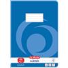Herlitz - Quaderni formato A4, 32 pagine, a righe con sfondo colorato; certificazione FSC; confezione da 10 pezzi, motivi assortiti A4, 32 fogli, rigatura 21, 5 pezzi