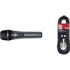 Stagg Microfono dinamico multifunzione & Cavo da microfono a mixer SMC6 da 6 metri XLR (m) -XLR (f), nero