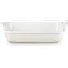 Le Creuset Pirofila rettangolare Tradition in gres vetrificato, 32 cm, 4 L, Meringue, 71102327160001