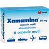 XAMAMINA MAL DI VIAGGIO 50 mg capsule molli 6 pz Capsule
