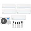 Midea CLIMATIZZATORE MIDEA PENTA SPLIT EVOLUTION 9+9+9+9+18 BTU CON GAS R32 WI-FI INTEGRATO A++ M5OE-42HFN8-Q