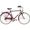 Alpina Bike Condor, Bicicletta da Città Uomo, Rosso, 28