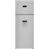 Beko RDNE455E30DSN frigorifero con congelatore Libera installazione 406 L F Argento