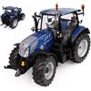 Universal Hobbies TRATTORE NEW HOLLAND T5.140 BLUE POWER LOW ROOF HIGH VISIBILITY 1:32 Die Cast