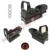 Black Rifle 1 Aglow.it Red Dot slitta 20mm BR1 15x35, Nero o Tan, BLACK RIFLE 1 MIRINO OLOGRAF