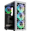 Kolink Observatory Lite ARGB Middle Tower Vetro Temperato No Power minITX/mATX/ATX Bianco
