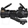 JS-Tactical Red Dot Lente 30mm Js-tactical 1X30, colore nero, punto luce verde rosso a 5 int