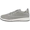Geox U Aerantis, Scarpe da ginnastica basse Uomo, Grigio (Lt Grey), 40 EU