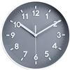 Topkey 8 Orologio Da Parete Rotondo Silenzioso A Lettura Facilitata Di Grandi Numeri Orologio Da Parete Decorativo Moderno E Non Funzionante Per La Camera Da Letto, L'Ufficio E La Scuola-Grigio