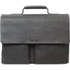 Pride and Soul 47260 - Borsa da lavoro District, per laptop da 15, in vera pelle, con 2 scomparti principali, 30 x 41 x 14 cm, colore: Grigio, grigio., ca. 30 x 41 x 14 cm, Borsa business DISTRICT