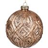 GOODWILL Sfera Di Natale Con Mosaico Oro Cm 10