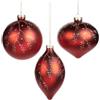 GOODWILL Pendente Di Natale Rosso Cm 10