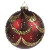 GOODWILL Sfera Di Natale Decoro Rondine Rosso Cm 10