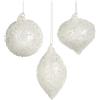 GOODWILL Pendente Di Natale Bianco Cm 10