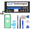 GLK-Technologies Batteria di ricambio ad alta potenza, compatibile con Samsung Galaxy Note 8 SM-N950F EB-BN950ABE | batteria originale GLK Technologies | batteria ricaricabile | 3500 mAh | kit di attrezzi