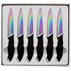 Pradel Excellence CTI006 Confezione di 6 coltelli da Bistecca in Acciaio Inox Multicolore 26 x 24 x 3,4 cm