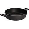 Woll Nowo - Casseruola in titanio, induttiva, diametro 32 cm, altezza 8 cm, 5,5 litri, con 2 manici laterali, adatta a tutti i piani cottura