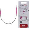 KnitPro Zing - Ferri circolari asimmetrici 10 (25 cm), 5 mm
