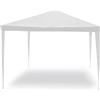 Biacchi Gianfranco srl Garden Friend Gazebo Facile stuttura in tubolare di acciaio copertura in polietilene 3x4 m h 2,5 m bianco