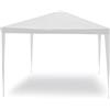 Biacchi Gianfranco srl Garden Friend Gazebo Facile stuttura in tubolare di acciaio copertura in polietilene 3x3 m h 2,5 m bianco