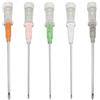 Jelco Ago Cannula a 1 Via Senza Alette 24G Flusso 24 ml/min Giallo - Jelco - Ago cannula senza alette a 1 via - 24G Giallo - Ago da 0,7 x 19 mm, flusso 24 ml min