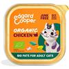 Edgard & Cooper Umido Pate' Pollo Biologico per Gatti Adulti 85 g