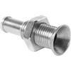 Mini scarico inox a pozzetto da 1/4